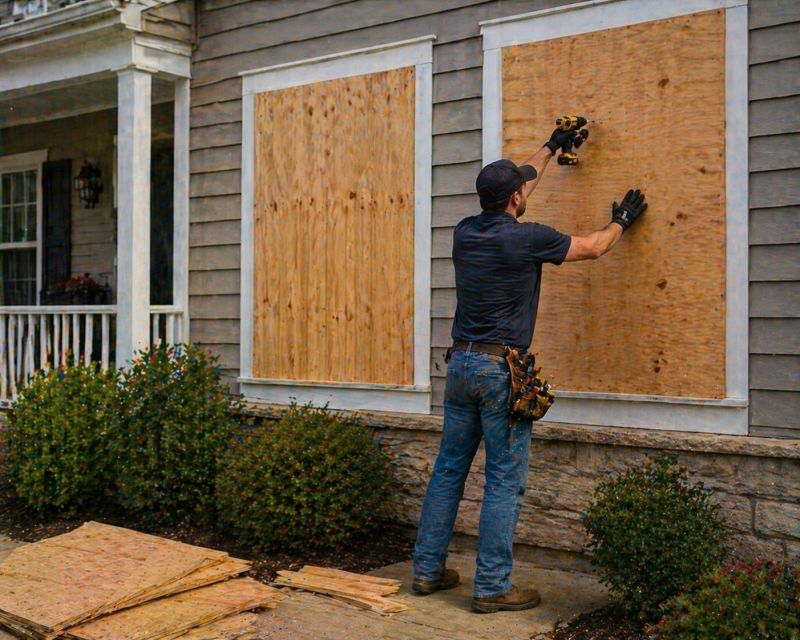 Emergency Board Up Service in Overland Park, KS
