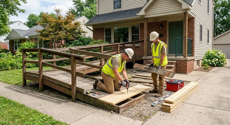 Wood Ramp Repair in Wilmington, NC